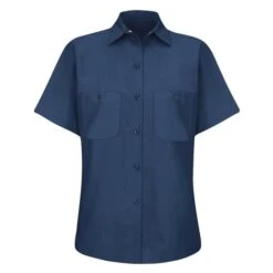 Women's Red Kap Industrial Work Shirt -Carhartts Clothing Store 0 650 red kap industrial work shirt navy