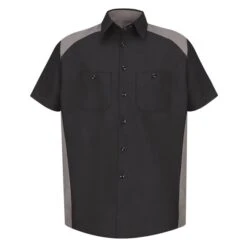Men's Red Kap Motorsports Shirt 11 Men's Red Kap Motorsports Shirt -Carhartts Clothing Store 0 650 red kap motorsports shirt black gray