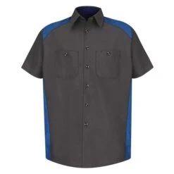 Men's Red Kap Motorsports Shirt 9 Men's Red Kap Motorsports Shirt -Carhartts Clothing Store 0 650 red kap motorsports shirt charcoal royal blue