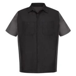 Men's Red Kap Two-Tone Crew Shirt 18 Men's Red Kap Two-Tone Crew Shirt -Carhartts Clothing Store 0 650 red kap two tone crew shirt black charcoal
