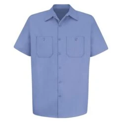 Men's Red Kap Wrinkle Resistant Cotton Work Shirt 15 Men's Red Kap Wrinkle Resistant Cotton Work Shirt -Carhartts Clothing Store 0 650 red kap wrinkle resistant cotton work shirt light blue