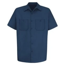 Men's Red Kap Wrinkle Resistant Cotton Work Shirt
