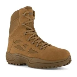 Men's Reebok 8" Rapid Response RB Composite Toe Side-Zip Boots -Carhartts Clothing Store 0 650 reebok 8 rapid response rb composite toe side zip coyote brown