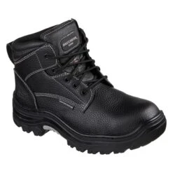Men's Skechers Work Burgin Tarlac Steel Toe Boots -Carhartts Clothing Store 0 650 skechers work burgin tarlac steel toe black