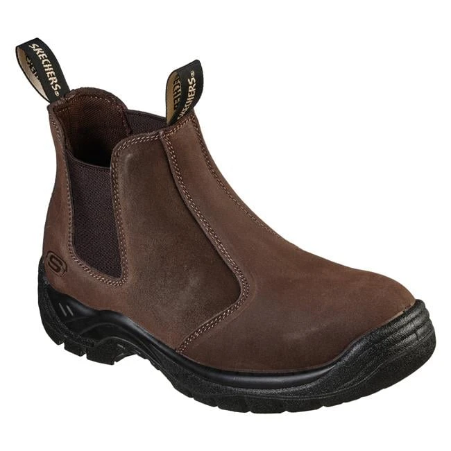 Men's Skechers Work Tapter Steel Toe Boots 1 Men's Skechers Work Tapter Steel Toe Boots