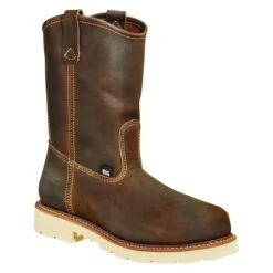 Men's Thorogood 11" American Heritage Classic Wellington Steel Toe Boots