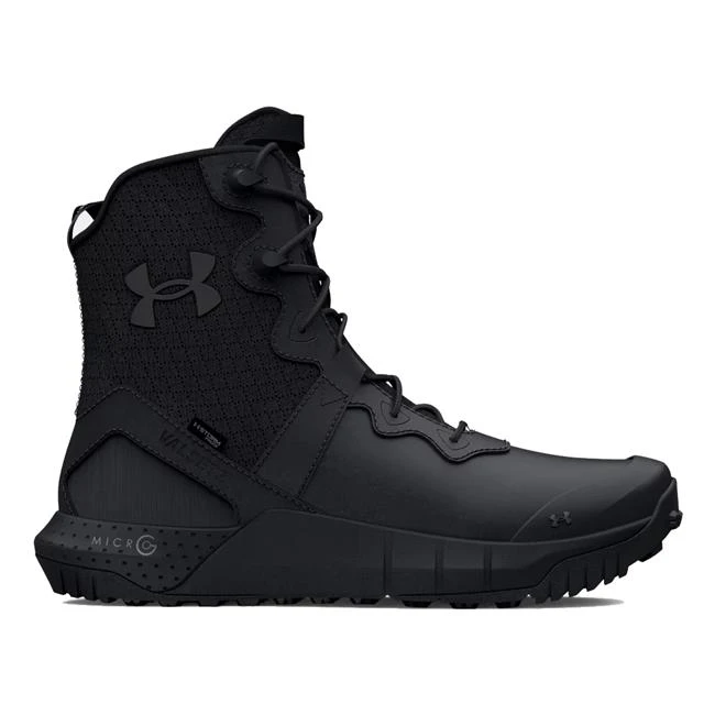 Men's Under Armour MG Valsetz Leather Side-Zip Waterproof Boots 1 Men's Under Armour MG Valsetz Leather Side-Zip Waterproof Boots