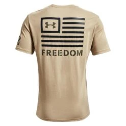 Men's Under Armour New Freedom Banner T-Shirt -Carhartts Clothing Store 0 650 under armour new freedom banner t shirt desert sand black