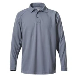 Men's Vertx Coldblack Long Sleeve Polo -Carhartts Clothing Store 0 650 vertx coldblack long sleeve polo gray1