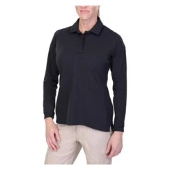 Women's Vertx Coldblack Long Sleeve Polo -Carhartts Clothing Store 0 650 vertx coldblack long sleeve polo navy2