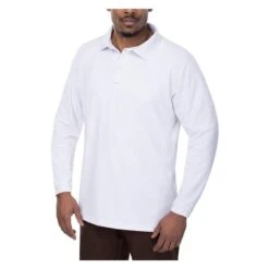 Men's Vertx Coldblack Long Sleeve Polo -Carhartts Clothing Store 0 650 vertx coldblack long sleeve polo white1