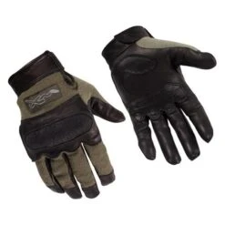 Wiley X Hybrid Removable Knuckle Gloves -Carhartts Clothing Store 0 650 wiley x hybrid removable knuckle gloves foliage green