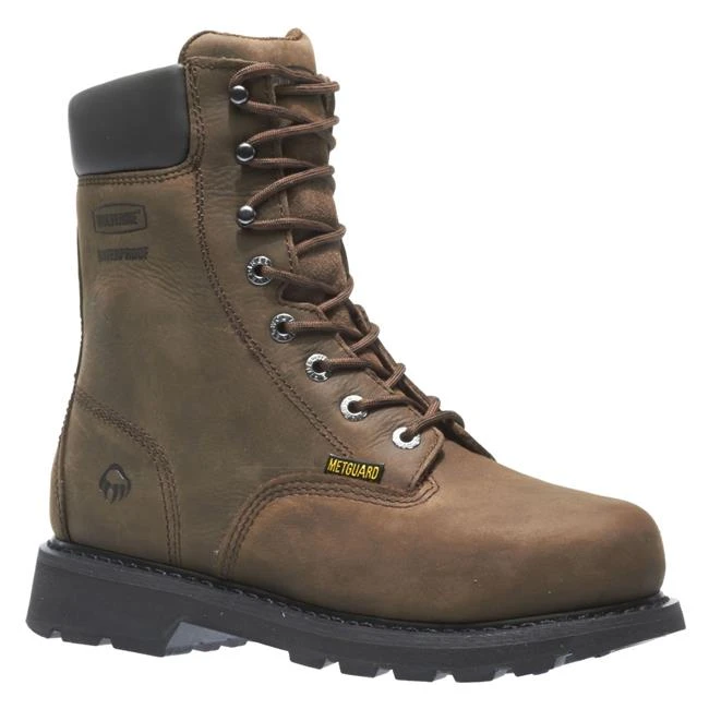 Men's Wolverine 8" McKay Steel Toe Waterproof Boots 1 Men's Wolverine 8" McKay Steel Toe Waterproof Boots