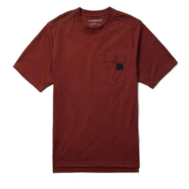 Men's Wolverine Guardian Cotton Pocket T-Shirt 13 Men's Wolverine Guardian Cotton Pocket T-Shirt - Image 13