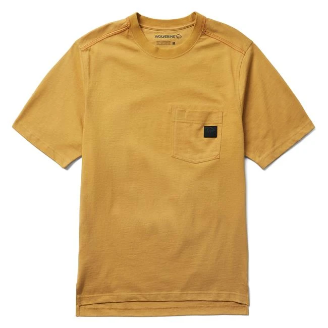 Men's Wolverine Guardian Cotton Pocket T-Shirt 15 Men's Wolverine Guardian Cotton Pocket T-Shirt - Image 15
