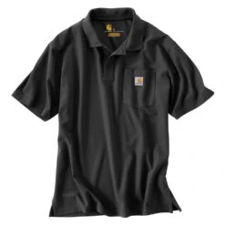 Men's Carhartt Contractor's Work Polo -Carhartts Clothing Store 1 1001 carhartt contractors work polo black