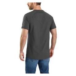 Men's Carhartt Force Midweight Graphic T-Shirt -Carhartts Clothing Store 1 1001 carhartt force midweight graphic t shirt carbon heather