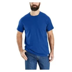 Men's Carhartt Force Relaxed Fit Midweight T-Shirt -Carhartts Clothing Store 1 1001 carhartt force relaxed fit midweight t shirt glass blue