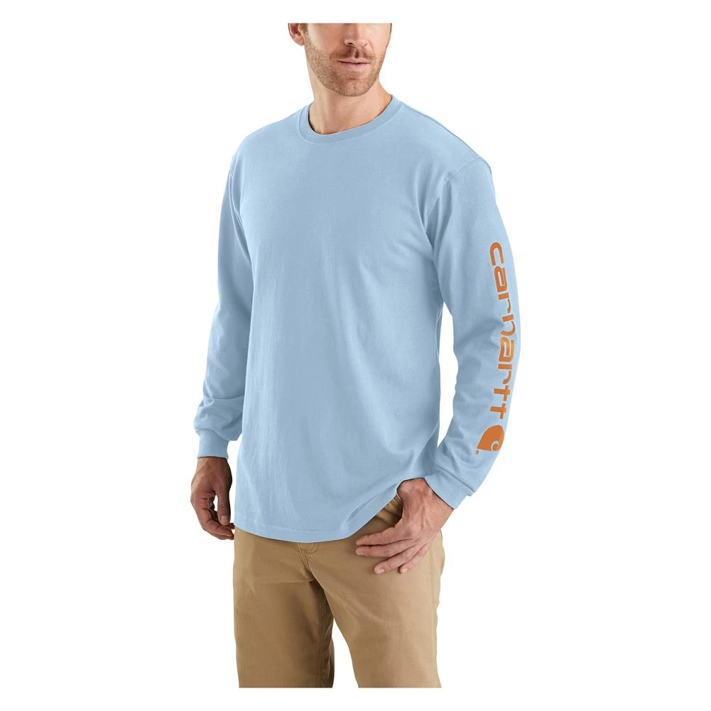 Men's Carhartt Long Sleeve Logo T-Shirt 13 Men's Carhartt Long Sleeve Logo T-Shirt - Image 13