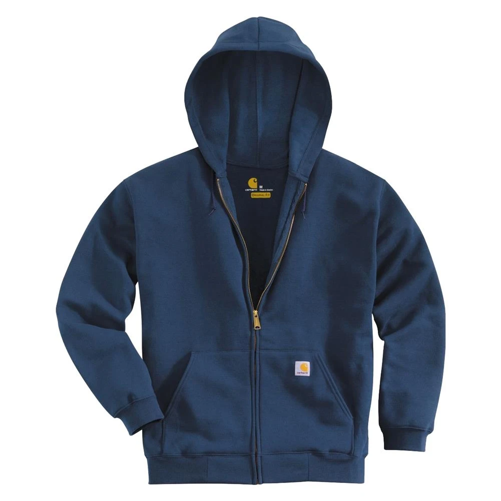 Men's Carhartt Midweight Front Zip Hoodie 2 Men's Carhartt Midweight Front Zip Hoodie - Image 2