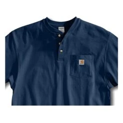 Men's Carhartt Workwear Pocket Henley -Carhartts Clothing Store 1 1001 carhartt workwear pocket henley navy