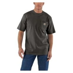 Men's Carhartt Workwear Pocket T-Shirt -Carhartts Clothing Store 1 1001 carhartt workwear pocket t shirt peat