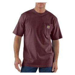 Men's Carhartt Workwear Pocket T-Shirt -Carhartts Clothing Store 1 1001 carhartt workwear pocket t shirt port