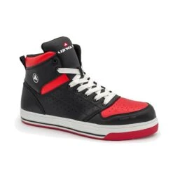 Men's Airwalk Arena Mid Composite Toe Boots -Carhartts Clothing Store 1 650 airwalk arena mid composite toe boots black red