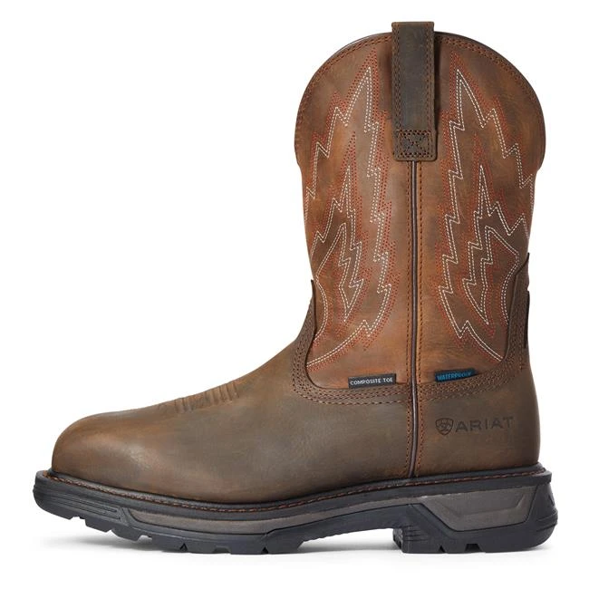 Men's Ariat Big Rig Waterproof Composite Toe Boots 2 Men's Ariat Big Rig Waterproof Composite Toe Boots - Image 2