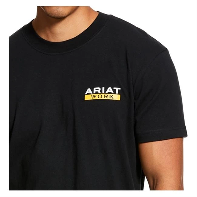 Men's Ariat Rebar Cotton Strong Roughneck Graphic T-Shirt 2 Men's Ariat Rebar Cotton Strong Roughneck Graphic T-Shirt - Image 2