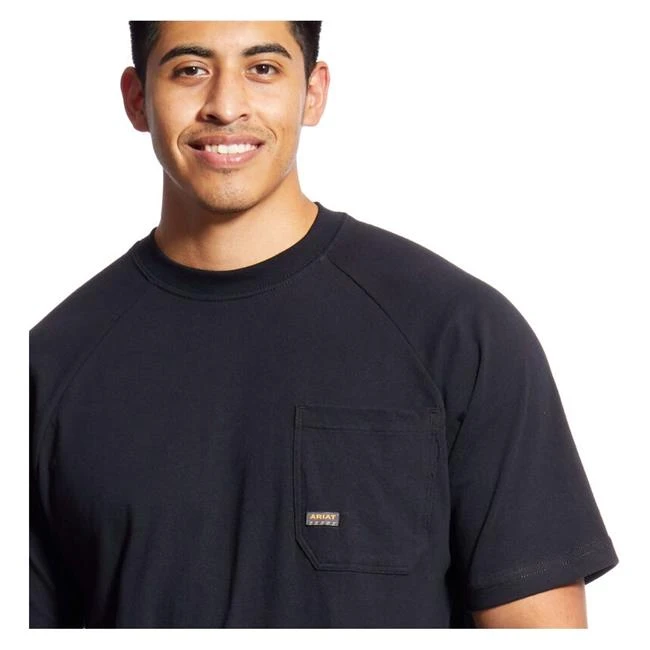 Men's Ariat Rebar Cotton Strong T-Shirt 4 Men's Ariat Rebar Cotton Strong T-Shirt - Image 4