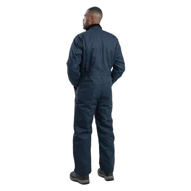 Men's Berne Workwear Deluxe Insulated Coveralls - Twill 2 Men's Berne Workwear Deluxe Insulated Coveralls - Twill - Image 2