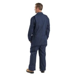 Men's Berne Workwear Flame Resistant Unlined Coveralls -Carhartts Clothing Store 1 650 berne workwear flame resistant unlined coveralls navy
