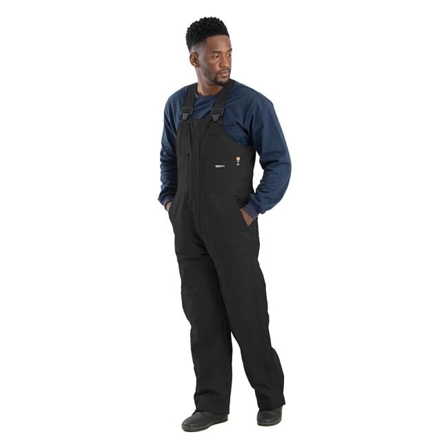 Men's Berne Workwear FR Deluxe Bib Overalls 2 Men's Berne Workwear FR Deluxe Bib Overalls - Image 2