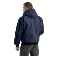 Men's Berne Workwear Original Hooded Jacket -Carhartts Clothing Store 1 650 berne workwear original hooded jacket navy