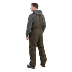 Men's Berne Workwear Original Washed Insulated Bib Overalls -Carhartts Clothing Store 1 650 berne workwear original washed insulated bib overalls olive duck