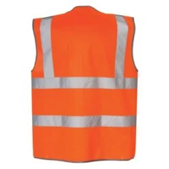 Men's CAT Hi-Vis Zip Vest -Carhartts Clothing Store 1 650 cat hi vis zip vest orange
