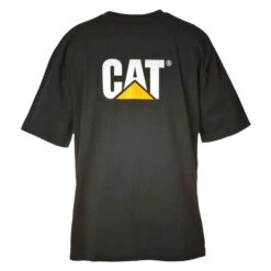 Men's CAT Trademark T-Shirt 25 Men's CAT Trademark T-Shirt -Carhartts Clothing Store 1 650 cat trademark t shirt black