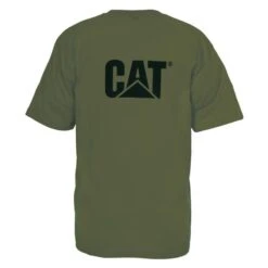 Men's CAT Trademark T-Shirt 29 Men's CAT Trademark T-Shirt -Carhartts Clothing Store 1 650 cat trademark t shirt chive