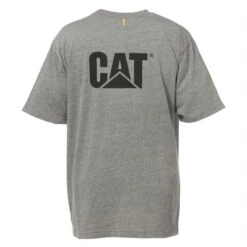 Men's CAT Trademark T-Shirt 27 Men's CAT Trademark T-Shirt -Carhartts Clothing Store 1 650 cat trademark t shirt dark heather gray