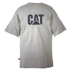 Men's CAT Trademark T-Shirt 21 Men's CAT Trademark T-Shirt -Carhartts Clothing Store 1 650 cat trademark t shirt heather gray