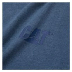 Men's CAT Trademark T-Shirt 31 Men's CAT Trademark T-Shirt -Carhartts Clothing Store 1 650 cat trademark t shirt real teal heather