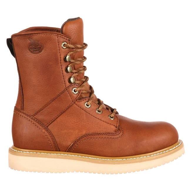 Men's Georgia 8" Wedge Boots 2 Men's Georgia 8" Wedge Boots - Image 2