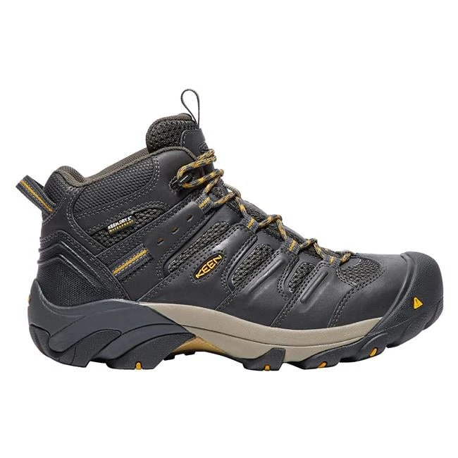 Men's Keen Utility Lansing Mid Steel Toe Waterproof Boots 2 Men's Keen Utility Lansing Mid Steel Toe Waterproof Boots - Image 2