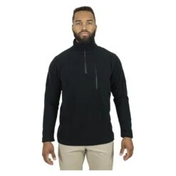 Men's Mission Made Quarter Zip Fleece Pullover -Carhartts Clothing Store 1 650 mission made quarter zip fleece pullover black