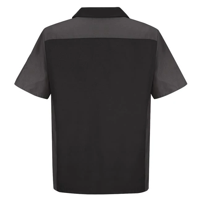 Men's Red Kap Two-Tone Crew Shirt 5 Men's Red Kap Two-Tone Crew Shirt - Image 5