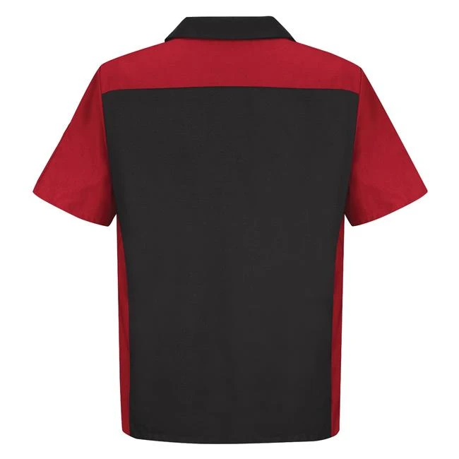 Men's Red Kap Two-Tone Crew Shirt 2 Men's Red Kap Two-Tone Crew Shirt - Image 2