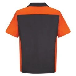 Men's Red Kap Two-Tone Crew Shirt 25 Men's Red Kap Two-Tone Crew Shirt -Carhartts Clothing Store 1 650 red kap two tone crew shirt charcoal orange