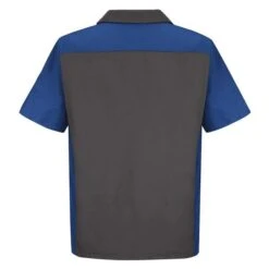 Men's Red Kap Two-Tone Crew Shirt 28 Men's Red Kap Two-Tone Crew Shirt -Carhartts Clothing Store 1 650 red kap two tone crew shirt charcoal royal blue