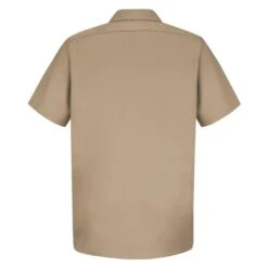 Men's Red Kap Wrinkle Resistant Cotton Work Shirt 22 Men's Red Kap Wrinkle Resistant Cotton Work Shirt -Carhartts Clothing Store 1 650 red kap wrinkle resistant cotton work shirt khaki